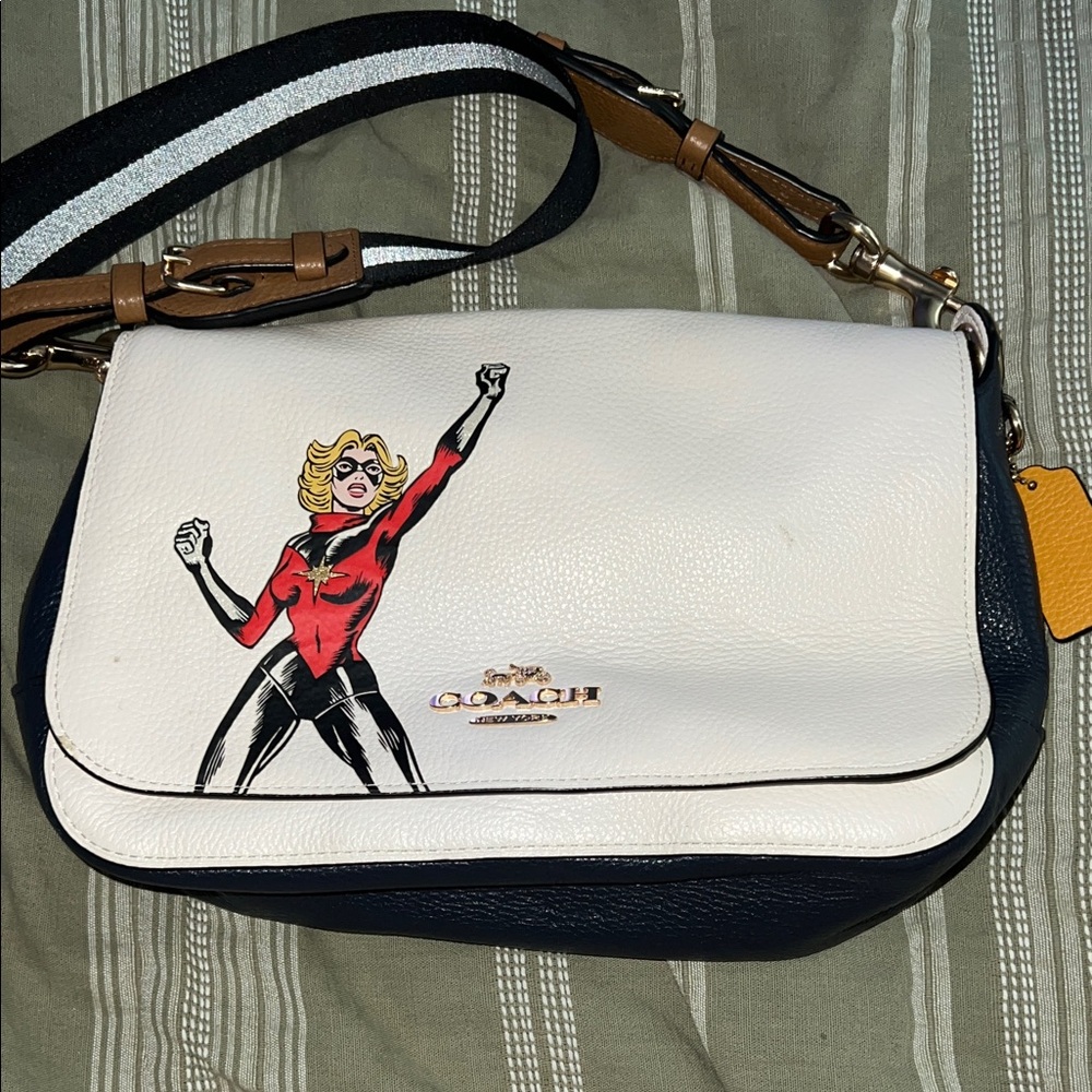 Coach x Marvel Carol Danvers bag
